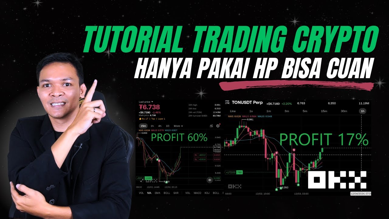 Full Tutorial Trading Crypto Mudah untuk Pemula,    STEP BY STEP Dari NOL #okx