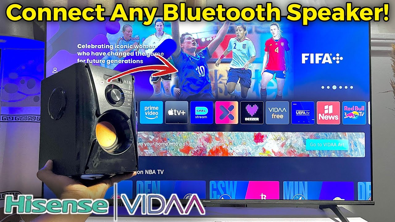Hisense Vidaa TV: How to Connect Bluetooth Speaker to TV Audio Output