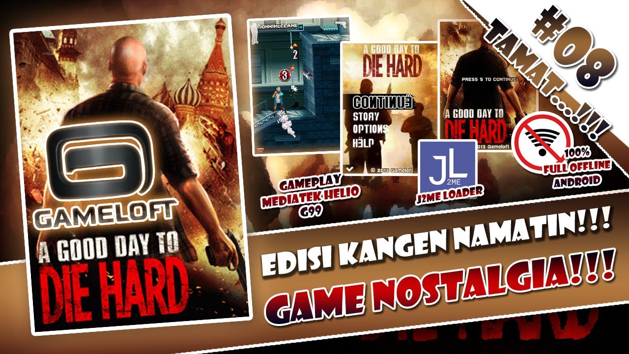 FINAL MISSION - A GOD DAY TO DIE HARD JAVA GAMES GAMELOFT J2LOADER