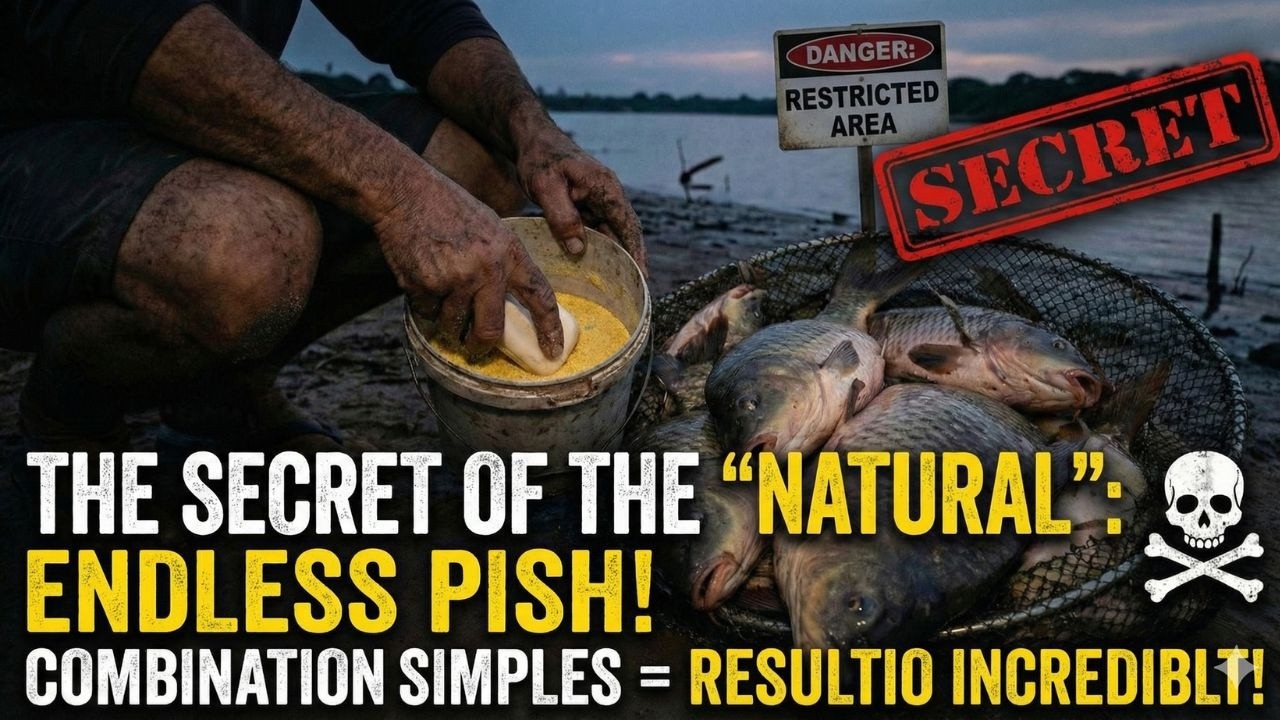 Combining Two Simple Materials Attracts Endless Fish — The Secret of the “Natural Bait”