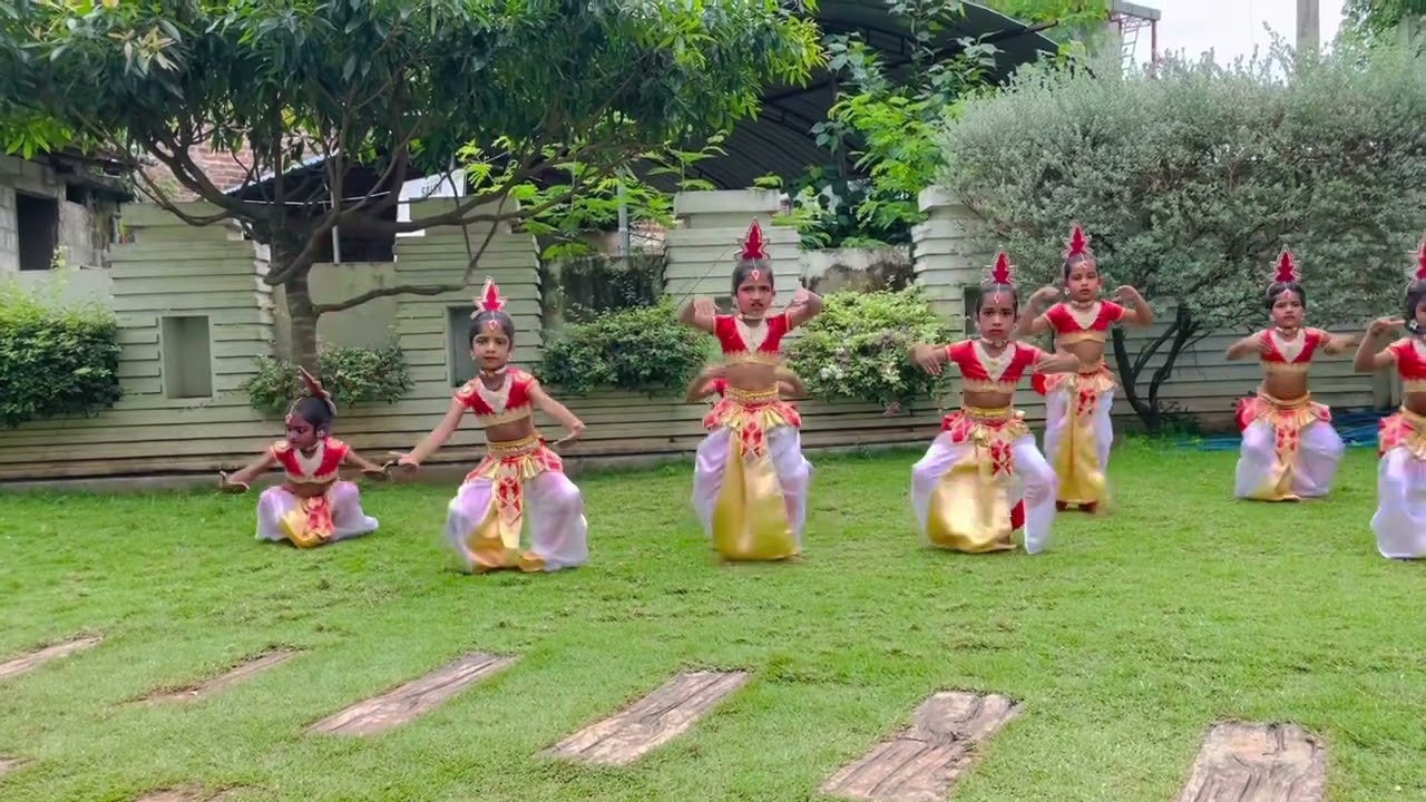 Pooja dance | pre school | concert #kids dance 2022@upalirambukana