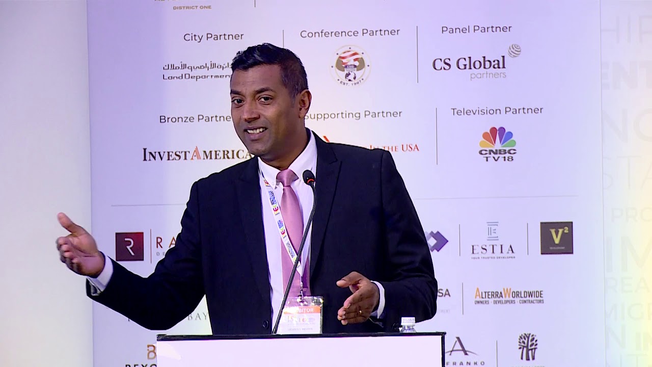 Presentation by Sylvain Louis Meyepa, Marketing Director, Venezis Real Estate Ltd, Mauritius.