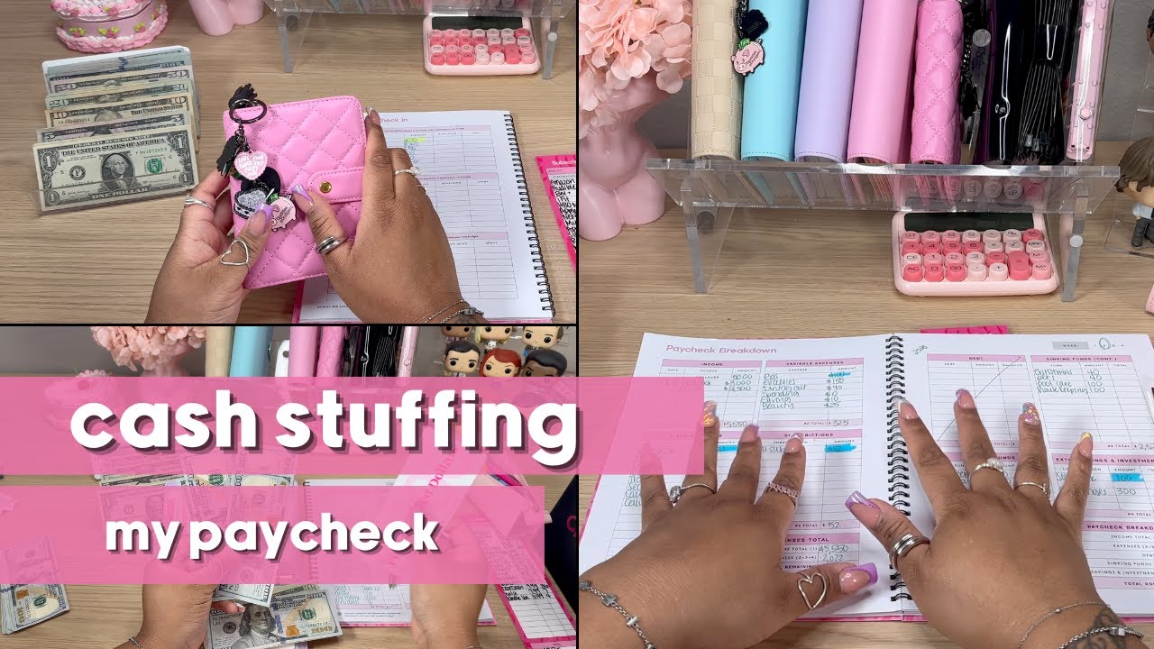 Cash Stuffing my Paycheck for the Month of May Week 2