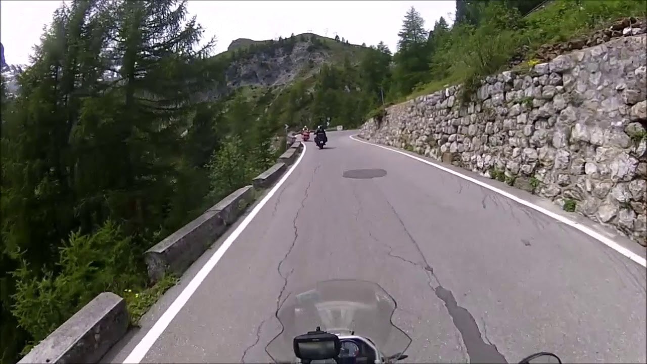 Crasch Goldwing Stelvio 2015