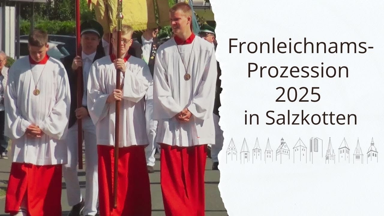 Fronleichnamsprozession 2025 in Salzkotten