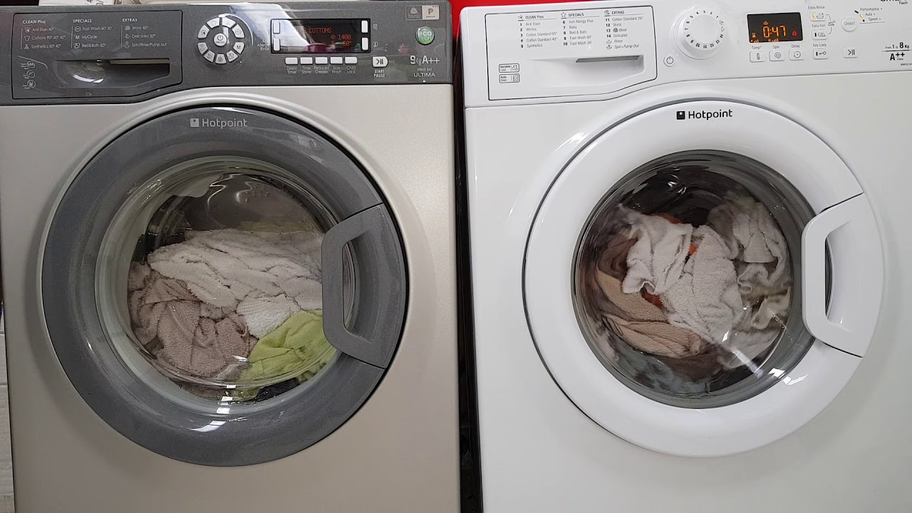 Hotpoint vs hotpoint - Cotton 60c rinse+ - 4/5
