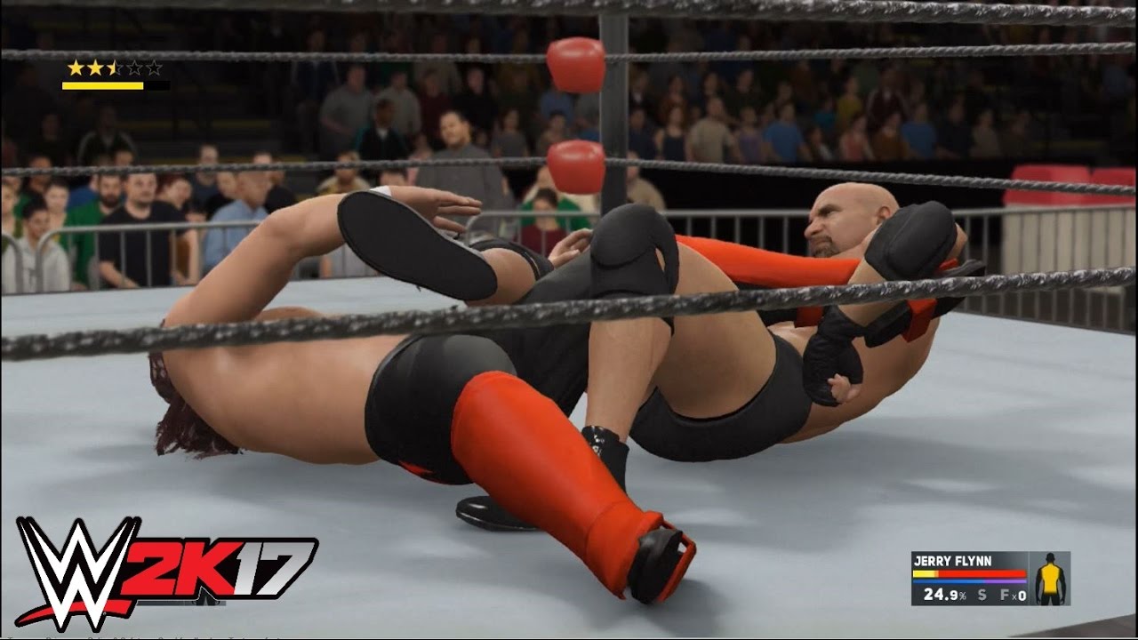 WWE 2K17 - Goldberg vs. Jerry Flynn pt. 2 | WCW Monday Nitro