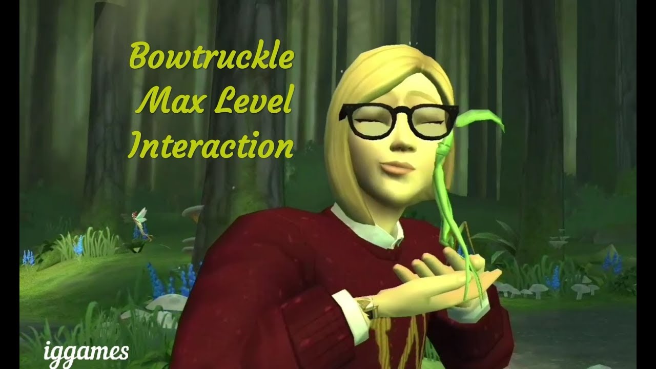 Bowtruckle Max Level Harry Potter Hogwarts Mystery