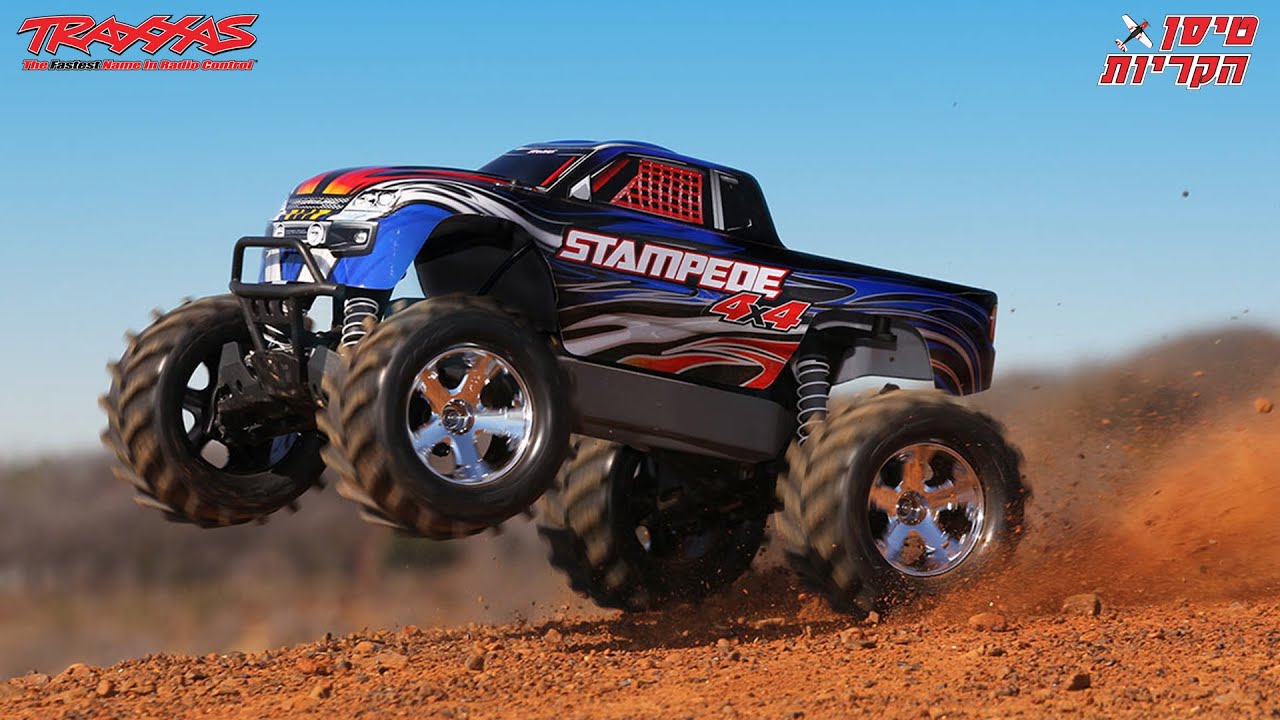 סקירת מכונית על שלט דגם STAMPEDE 4X4