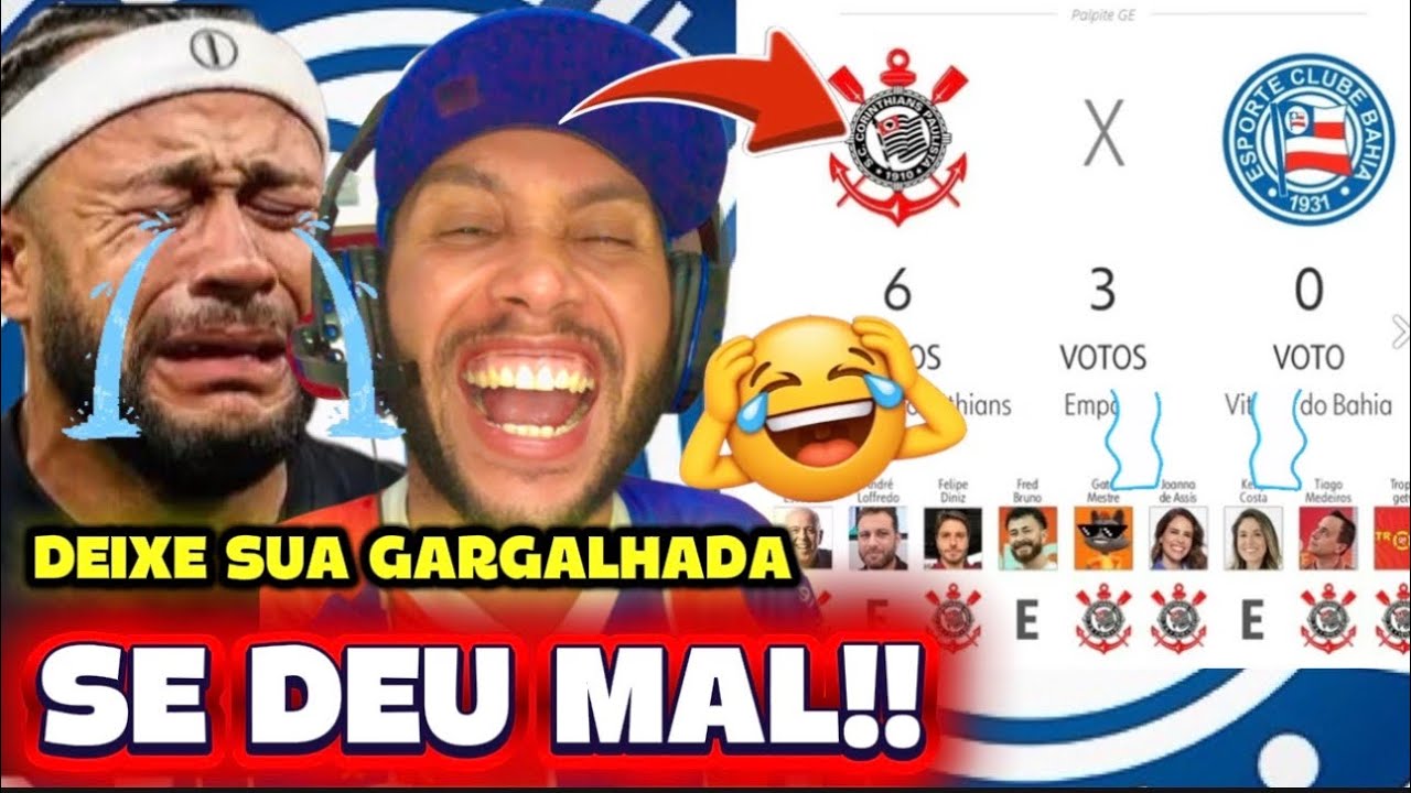 🔥😂VAMOS RIR: BAHIA VENCE O CORINTHIANS E CALA A BOCA DA MÍDIA NACIONAL; RODRIGO NESTOR DA TABACA