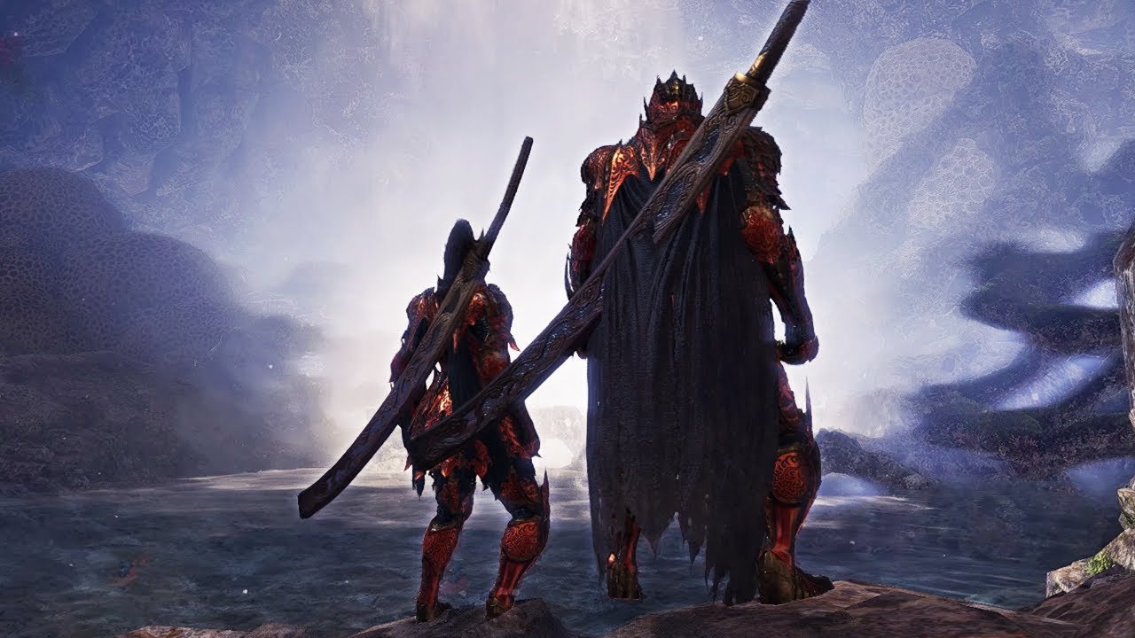 MHW Iceborne | AT Namielle vs 2 Long Swords in 4:42