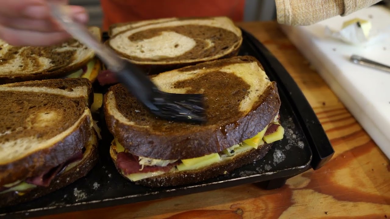 Goose Pastrami Reubens - Wild Game Dinner!