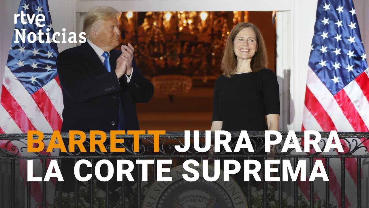 AMY CONEY BARRETT es la nueva juez del TRIBUNAL SUPREMO de los EE. UU. | RTVE