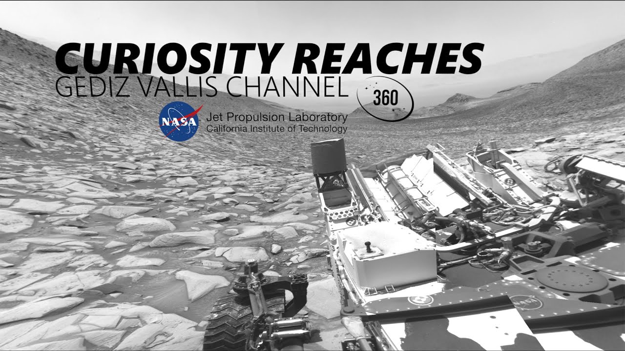Explore Mars&rsquo; Gediz Vallis Channel With NASA&rsquo;s Curiosity Rover (360 View)