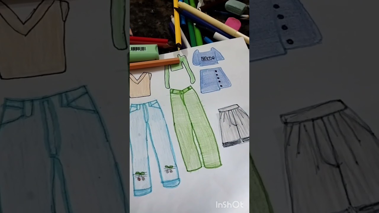 Roupinhas novas para minha boneca de papel #shorts