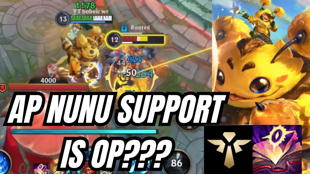 AP NUNU SUPPORT IS ACTUALLY OP??? | Wild Rift Ranked Gameplay