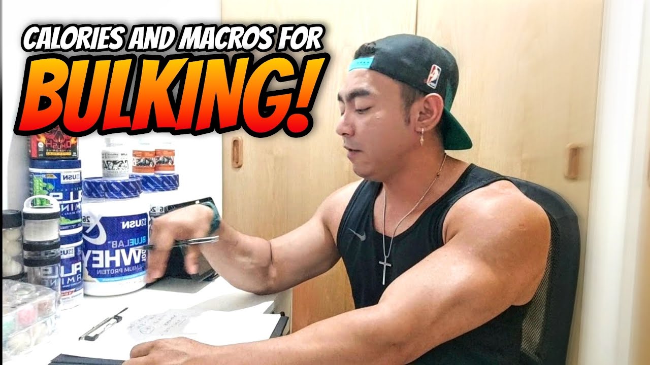 HOW TO GET YOUR BULKING MACROS AND CALORIES SURPLUS  🇵🇭