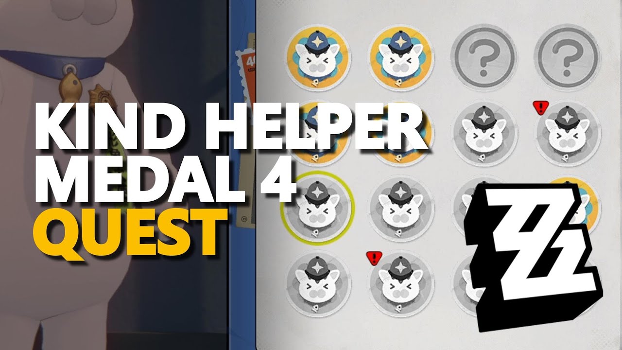 Kind Helper Medal 4 Zenless Zone Zero