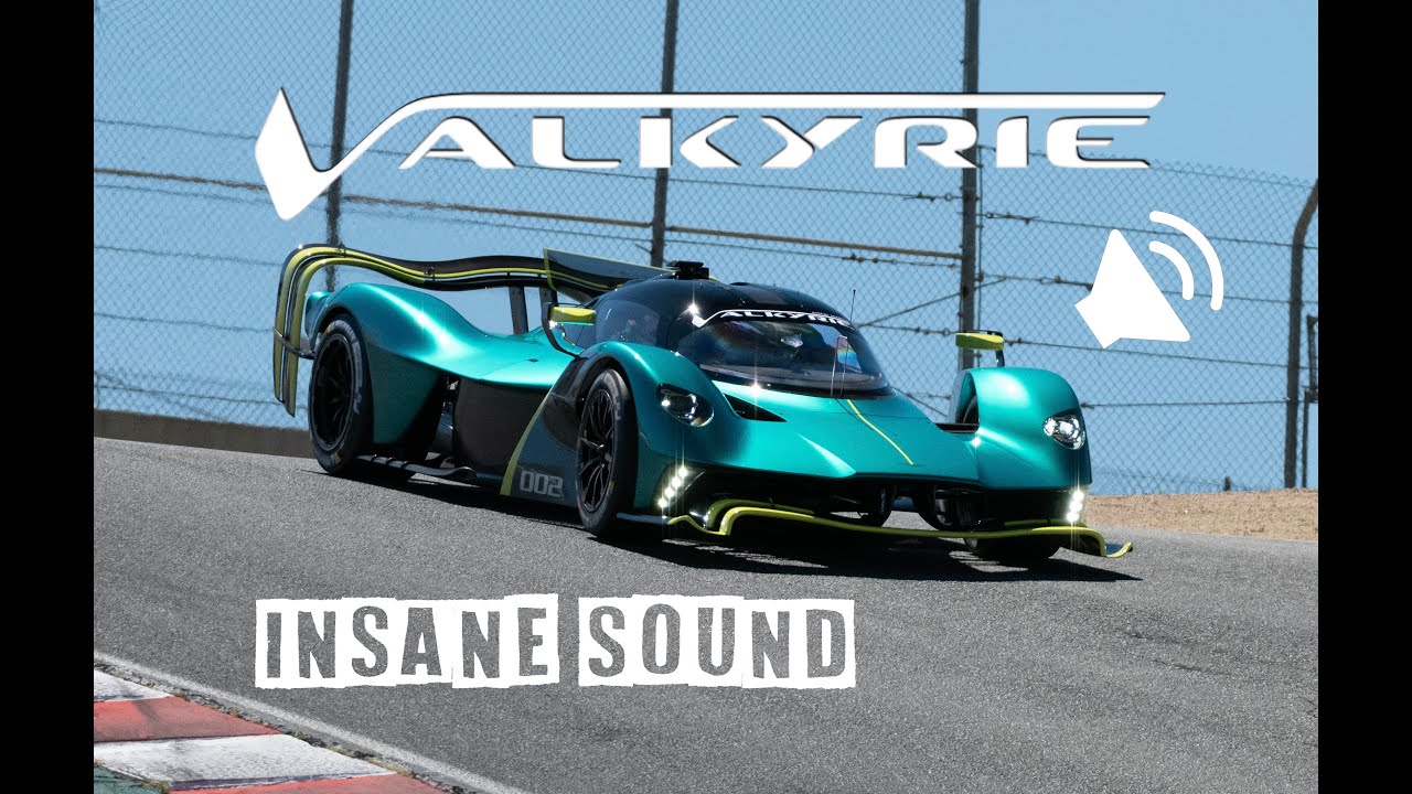 Aston Martin Valkyrie AMR Pro | INSANE SOUND | Laguna Seca Raceway