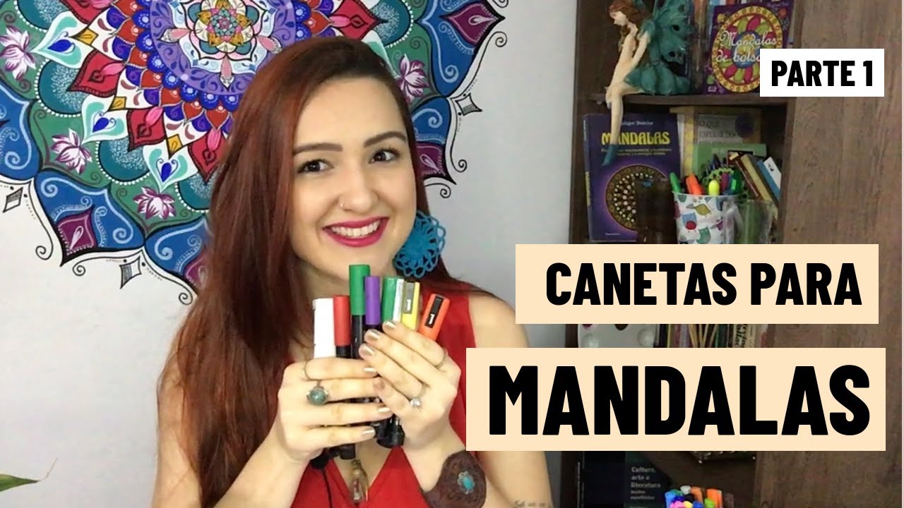 CANETAS que uso para PINTAR MANDALAS - Parte 1