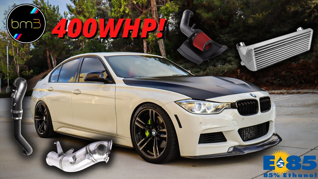 Как увеличить мощность двигателя BMW F30 335i N55 до 400 л. с. менее чем за 2000 долларов!