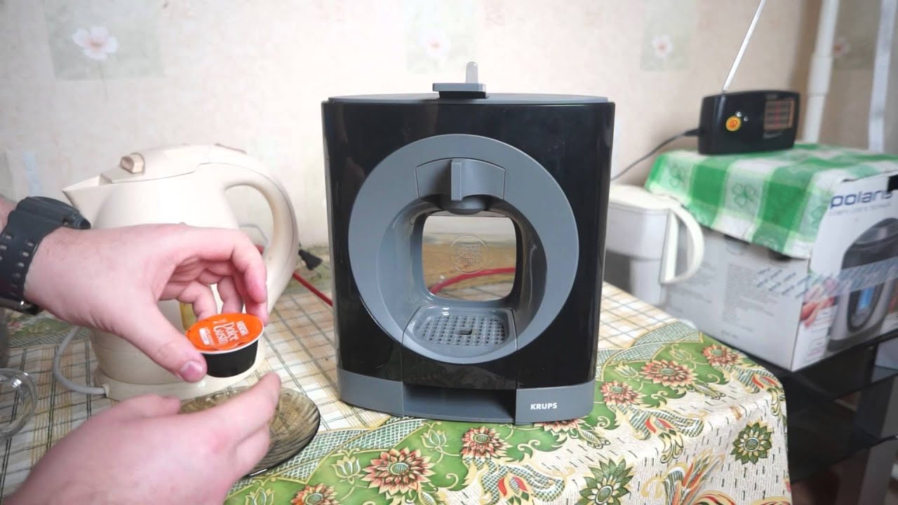 Как пользоваться кофе машиной Dolce Gusto?