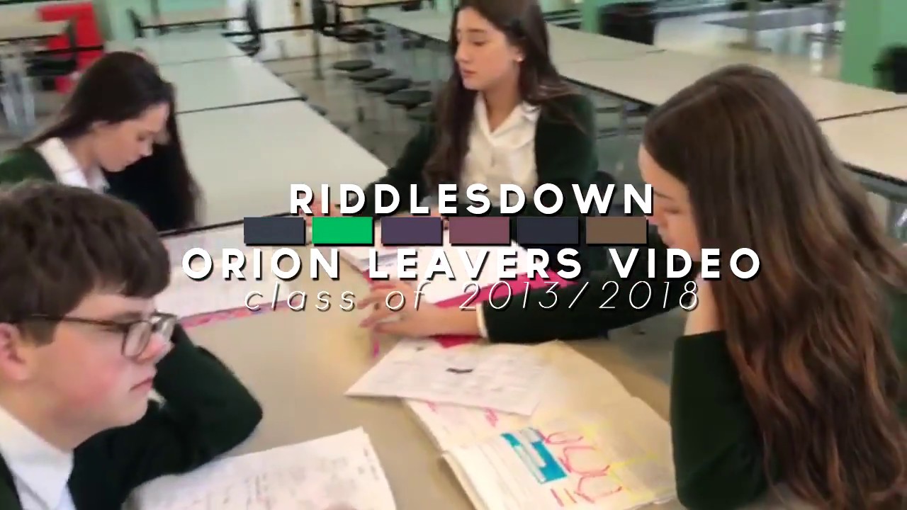 Riddlesdown Collegiate Orion Leavers 2018