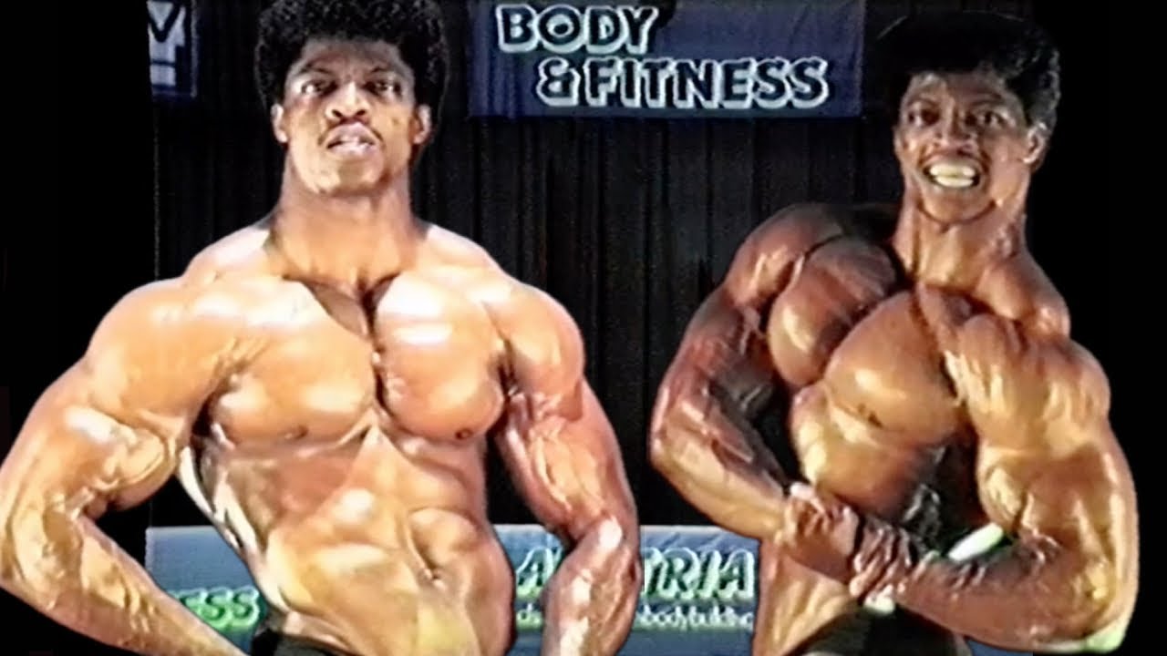 John Brown Guest Posing | NABBA Mr. Austria – Linz 1983