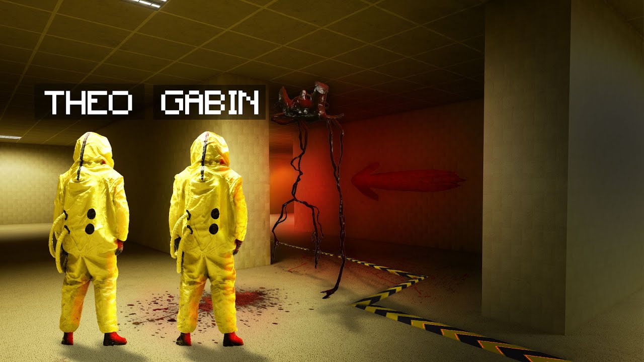 On a survécu (de justesse) aux BACKROOMS... 💀 #1 (Ft. Gabin)