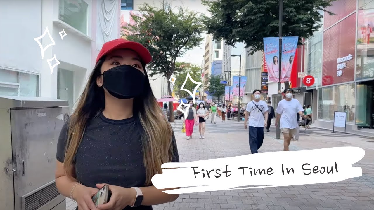 Seoul Vlog | Exploring Hongdae and Myeongdong