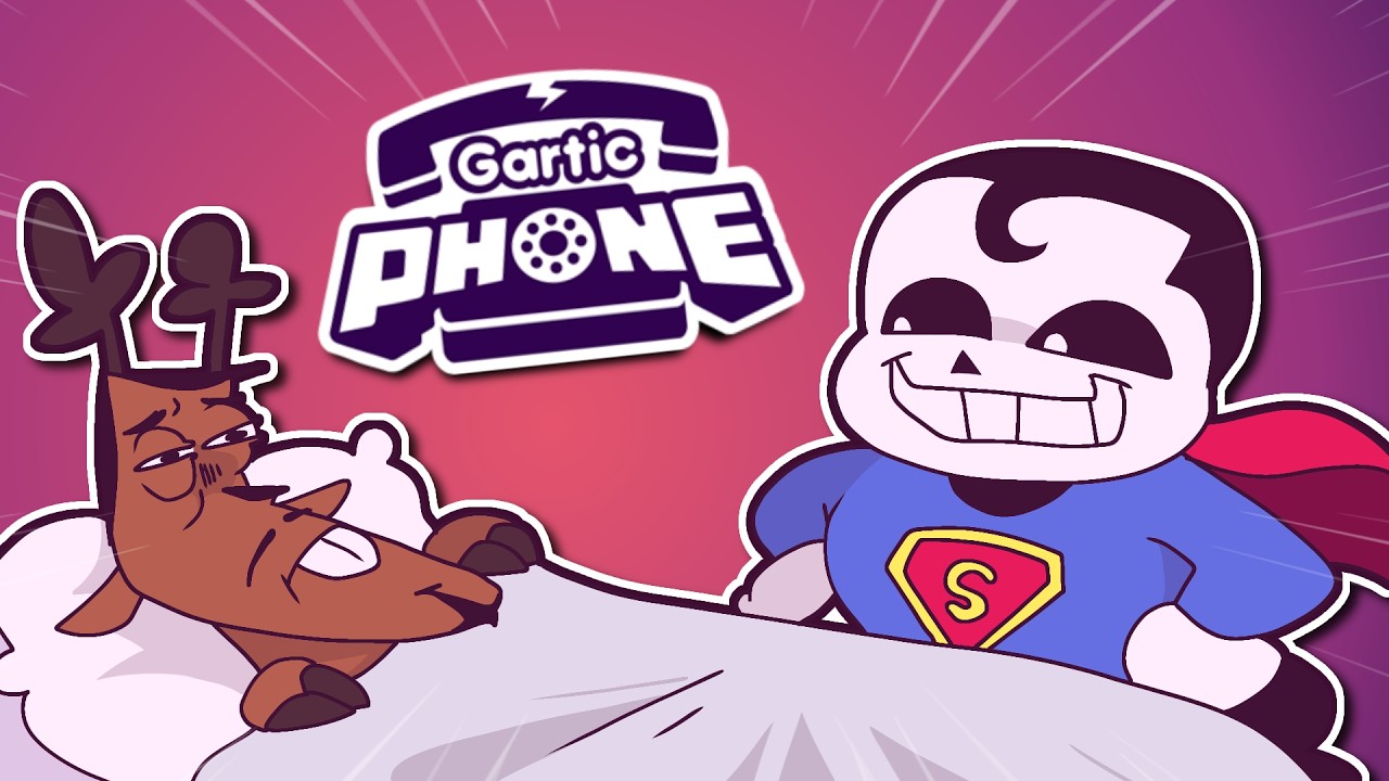 Gartic Phone с Deltarune Artists — это УМОРИТЕЛЬНО... ☎️ [#1] ☎️