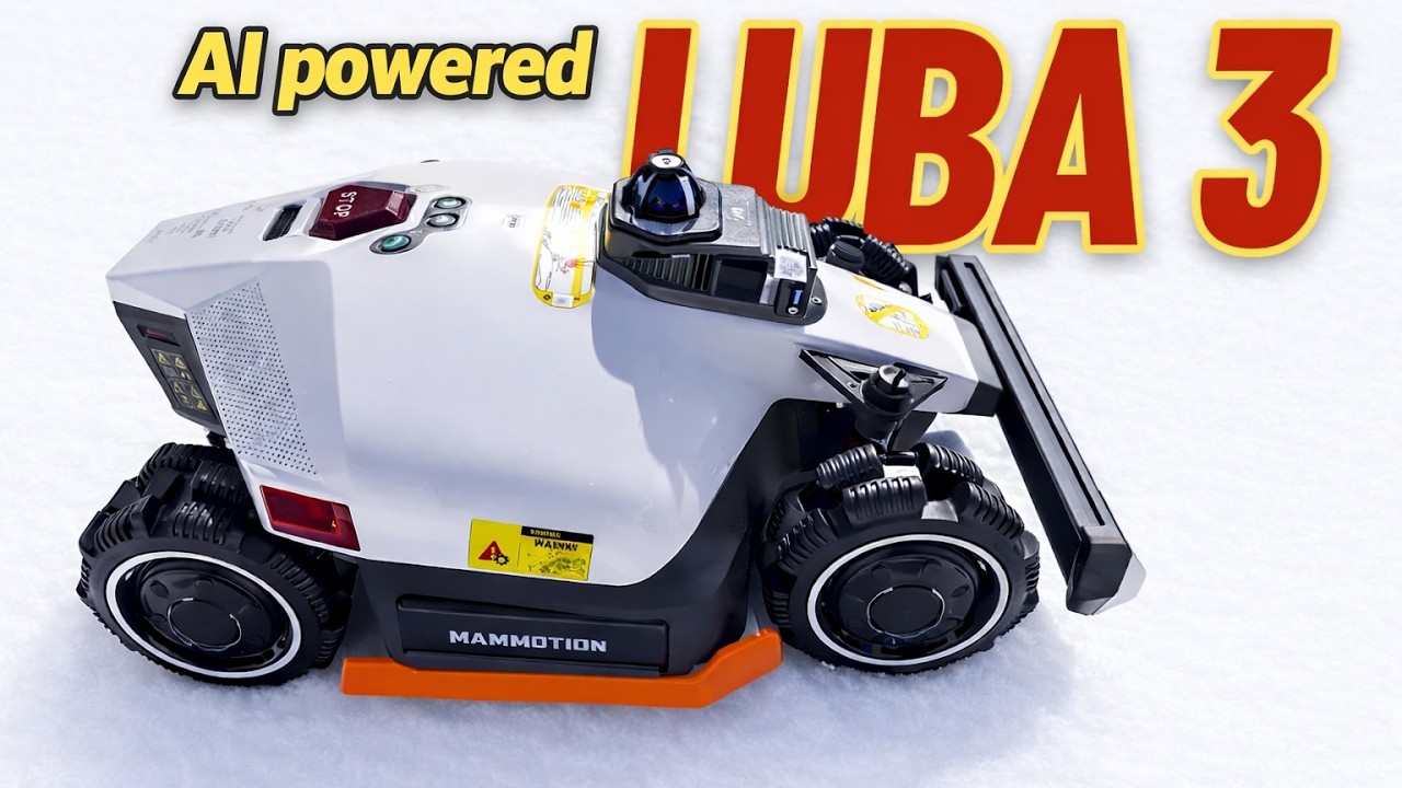 MAMMOTION LUBA 3 AWD: The UNSTOPPABLE Robot Mower for ANY Lawn! (UNBOXING)