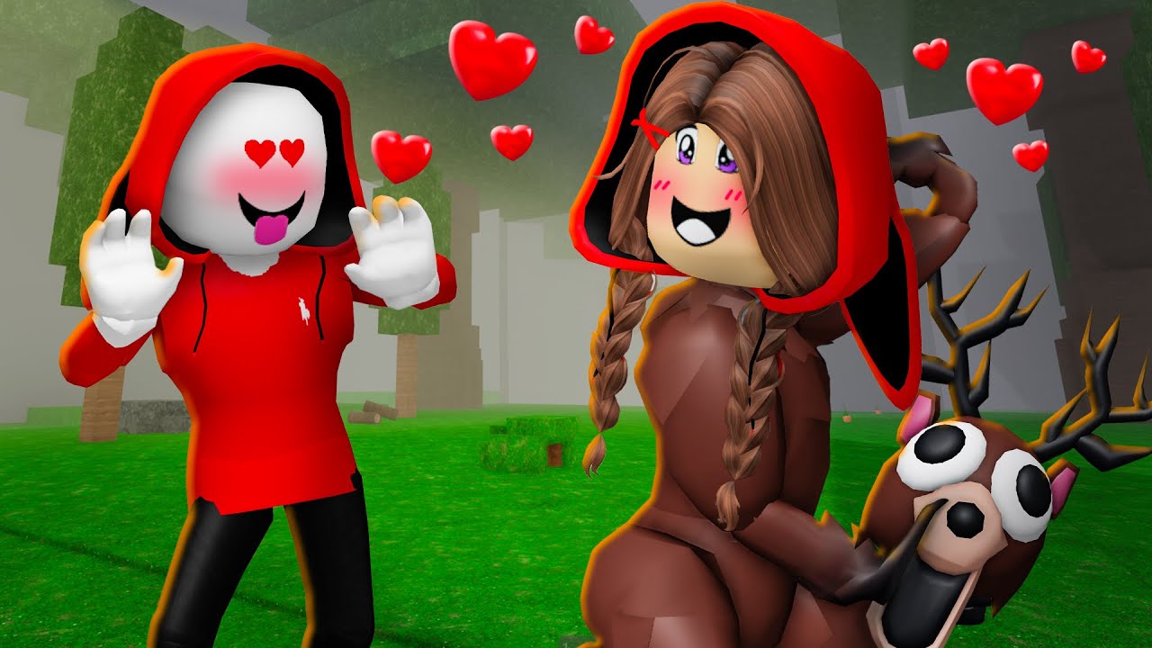 JJ Sister Became a DEER in 99 Nights In The Forest?! 💖 - Maizen Roblox