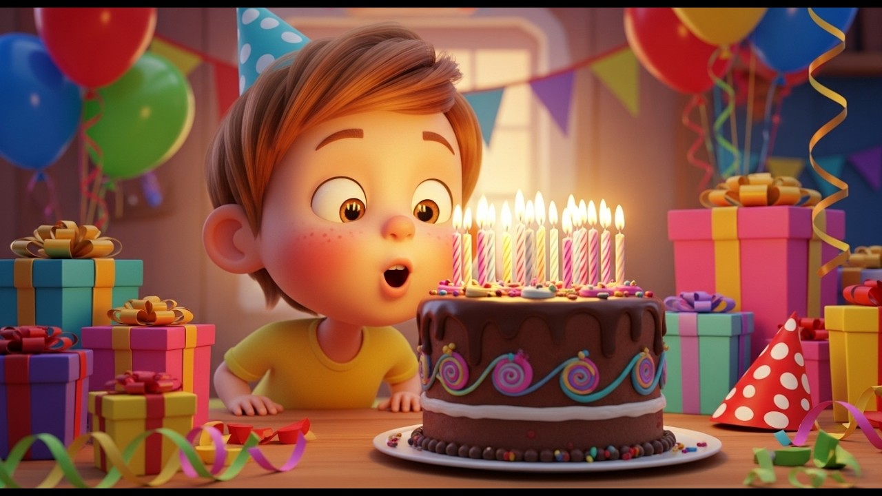 Birthday Celebration Song for Kids | Fun Party, Cake & Nursery Rhymes 🎉🎂🎶
