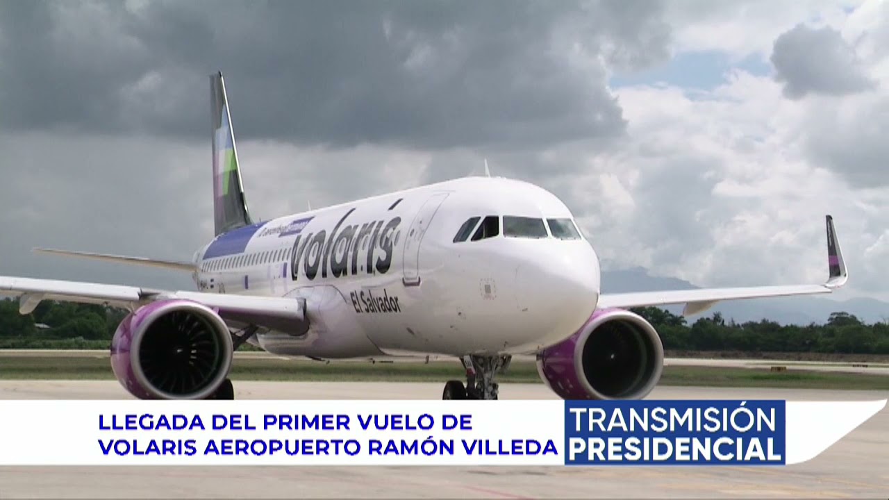 Llegada de Volaris aeropuerto Ramón Villeda Morales