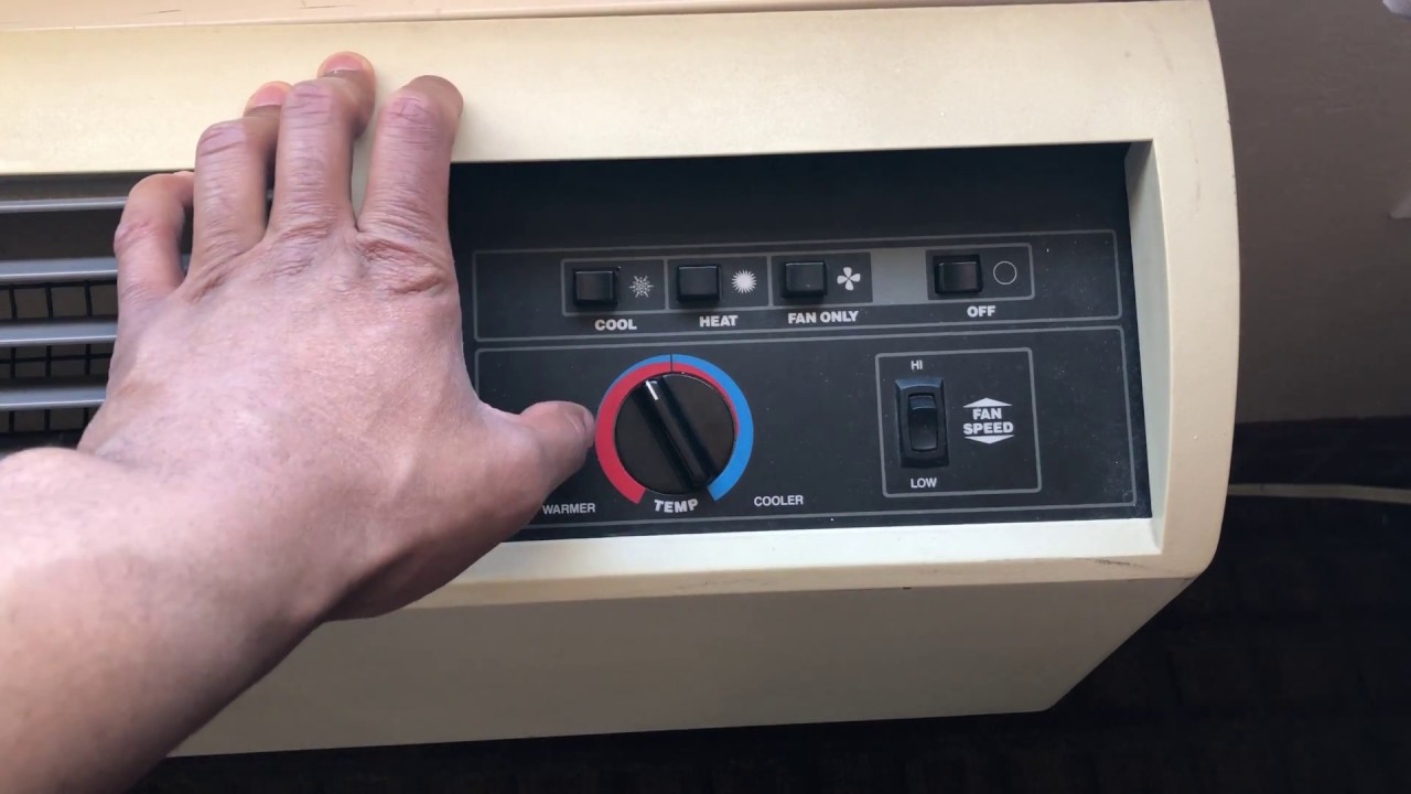 How to use MOTEL air conditioner AND HEATER