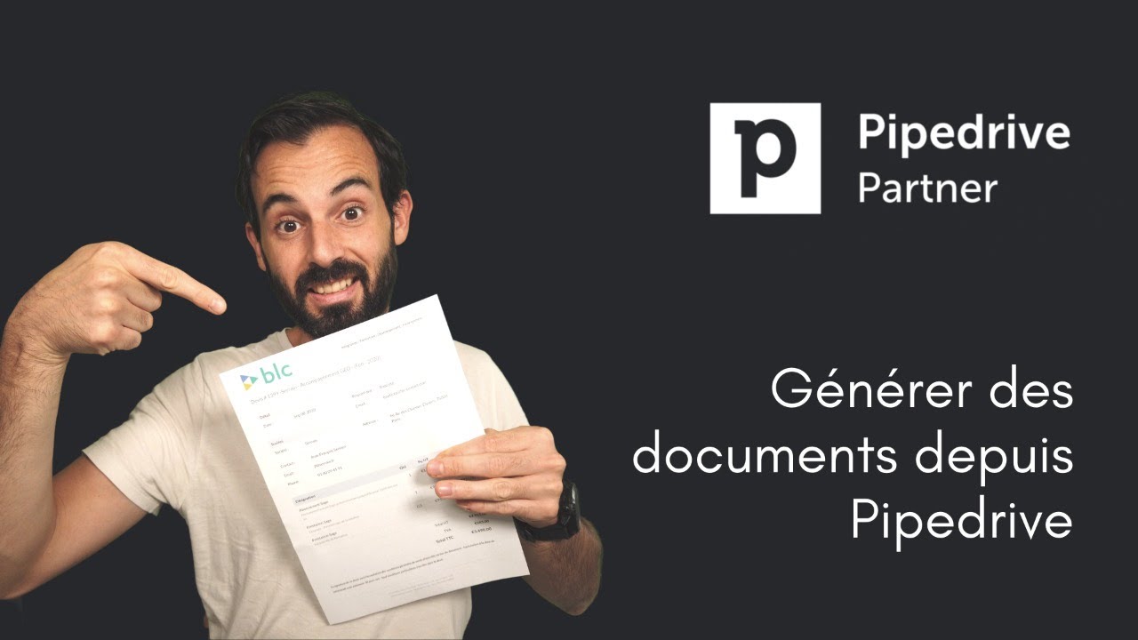 (Live) La génération de documents depuis Pipedrive (Devis, factures, etc.)