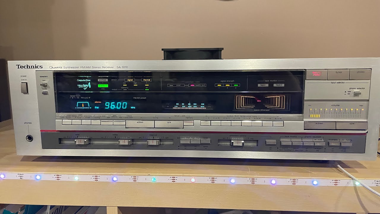 Technics SA-1010 120WPC Receiver from 1983