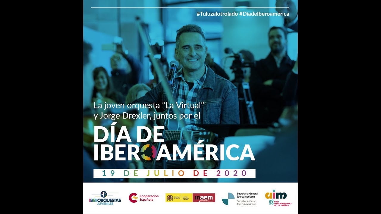 La Virtual y Jorge Drexler en el #DíaDeIberoamérica con #TuLuzAlOtroLado