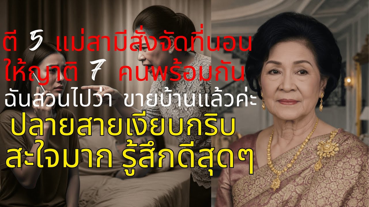ตี 5 แม่สามีสั่งจัดที่นอนให้ญาติ 7 คน ฉันสวน 