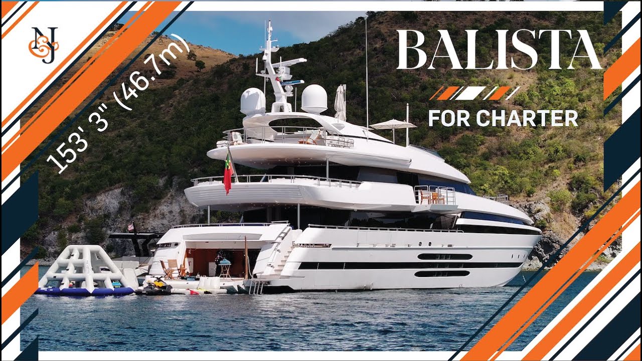 M/Y BALISTA for Charter | 153’ (46.7m) Cantieri di Pisa Yacht