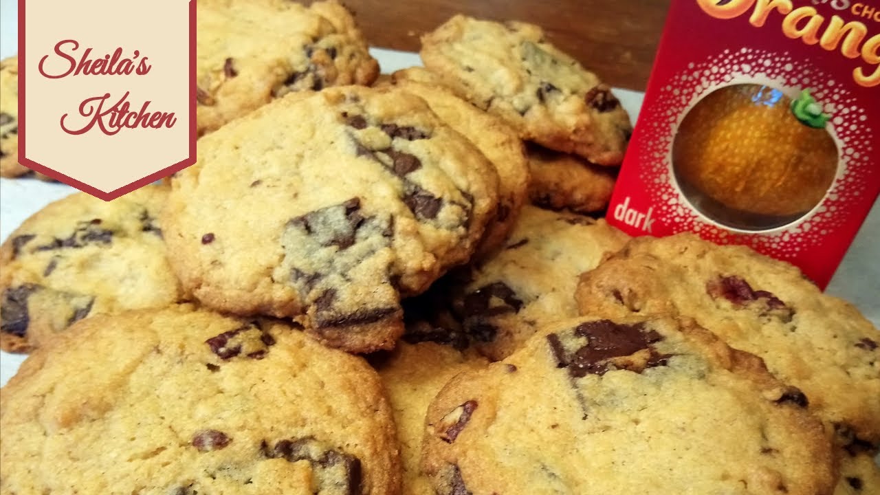 Terry’s Chocolate Orange Cookies