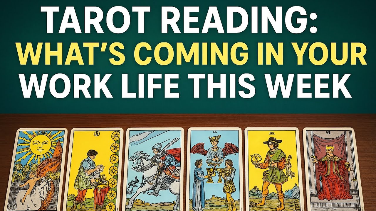 Tarot Reading: What&rsquo;s Coming in Your Work Life This Week? #tarot #weeklyprediction 