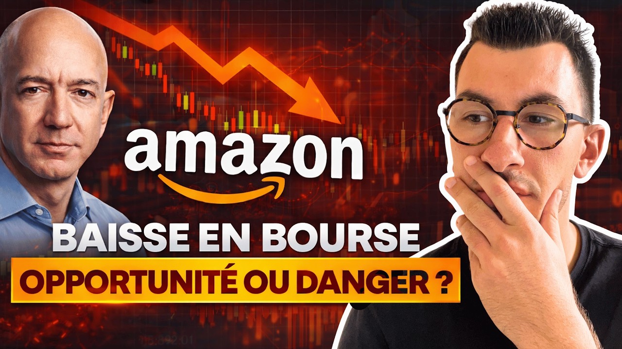 Amazon CHUTE en Bourse 📉 AWS Accélère… Pourquoi le Marché Panique ?
