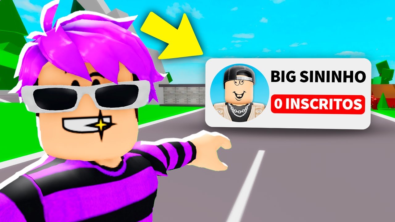MEU AMIGO VIROU YOUTUBER no BROOKHAVEN!