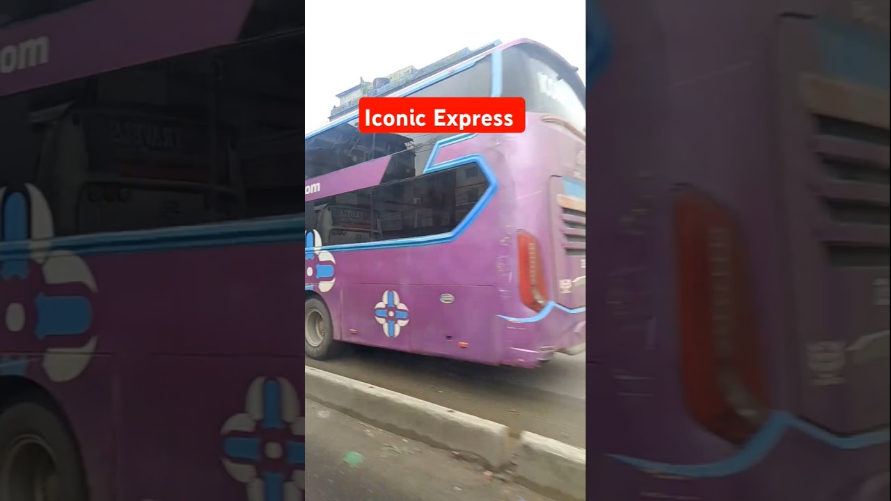 Iconic Express bus. Luxurious of Bangladesh 🙄 
