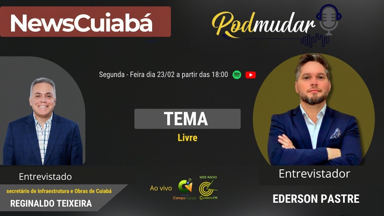 Infraestrutura, O Que Está Sendo Feito e Ainda Precisa Mudar? Reginaldo Teixeira | PodMudar #16