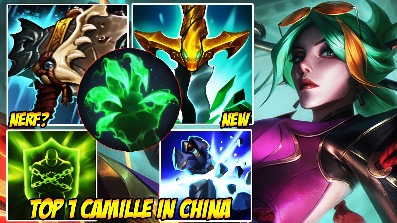 WILD RIFT CHINA TOP 1 CAMILLE - THE MOST DISRESPECTFUL CAMILLE DIVE EVER RECORDED