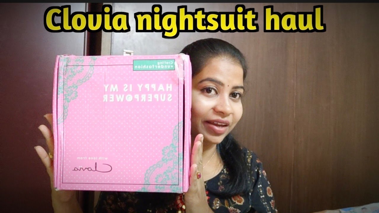 Clovia | night suit haul | budget friendly nightwear | Rajahmundry youtuber
