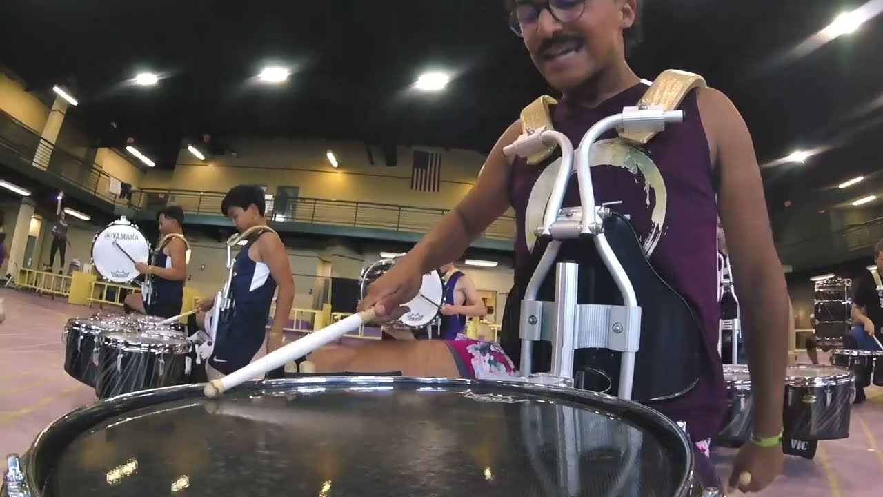 Pulse Percussion 2024 Snare Cam - Sebastian Martinez